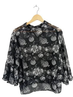 Blusen>selected by kate moss Schlupf-Bluse Größe 40 schwarz