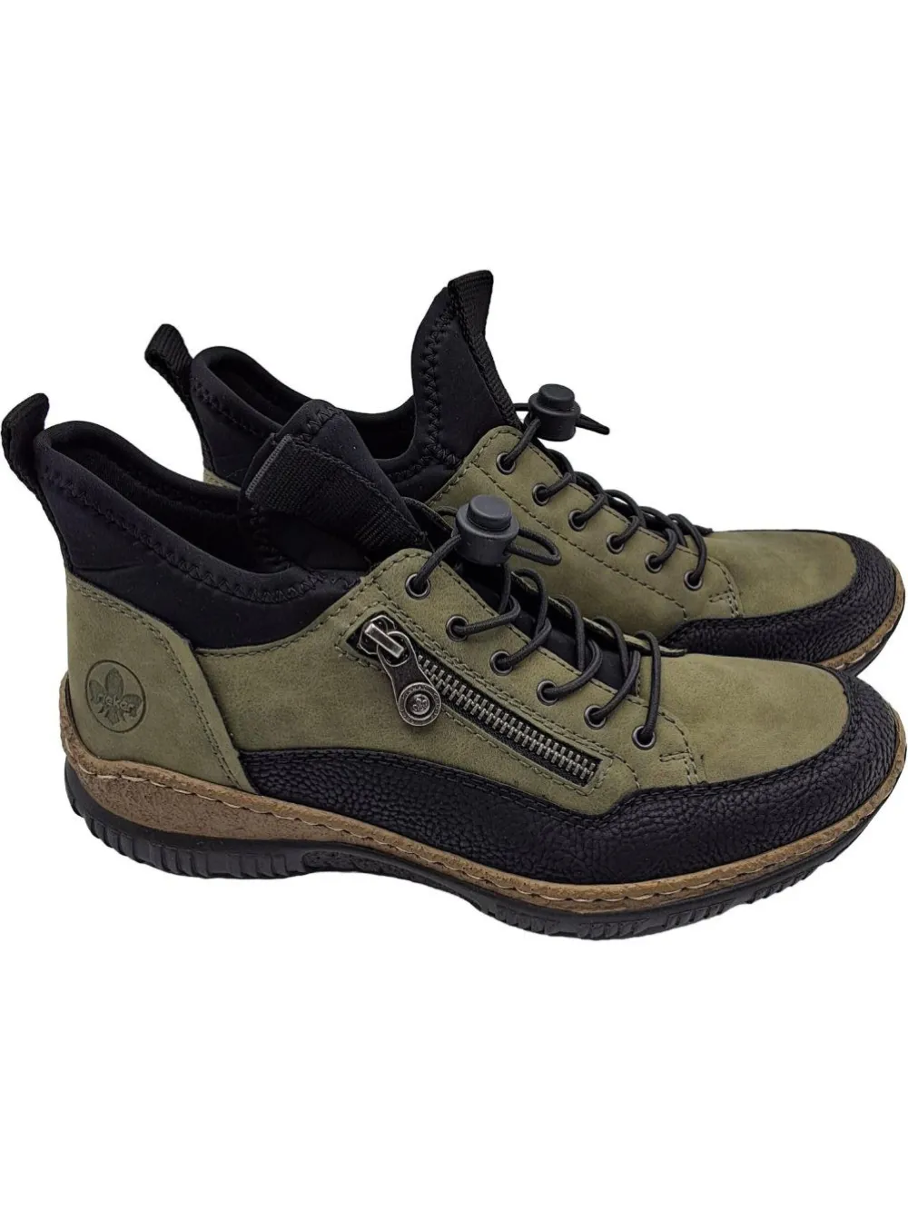 Halbschuhe>Rieker Schnürschuhe Größe 38 mehrfarbig