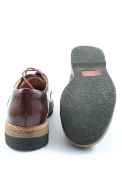 Halbschuhe>Clanks Schnürschuhe Größe 39,5 braunrot