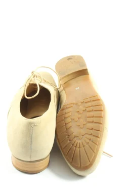 Halbschuhe>Ludwig Gu00f6rtz Schnürschuhe Größe 39 creme