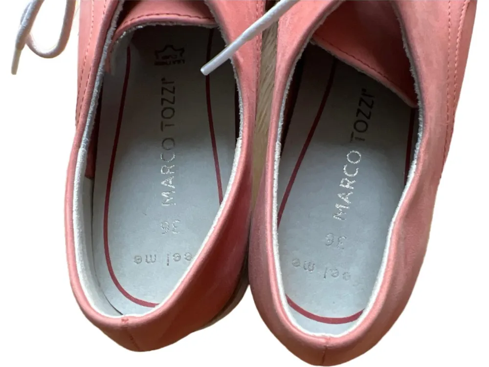 Halbschuhe>Marco tozzi Schnürschuhe Größe 36 rosa