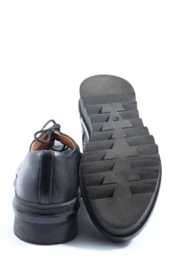 Halbschuhe>Hessnatur Schnürschuhe Größe 37 schwarz