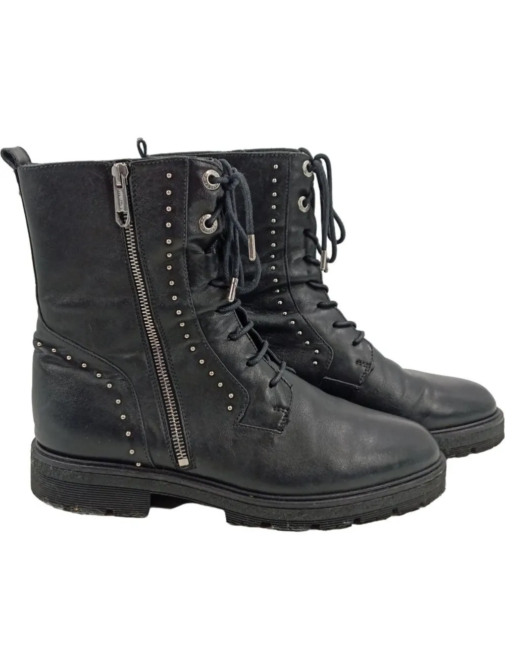 Halbschuhe>Marc Cain Schnürschuhe Größe 40 schwarz