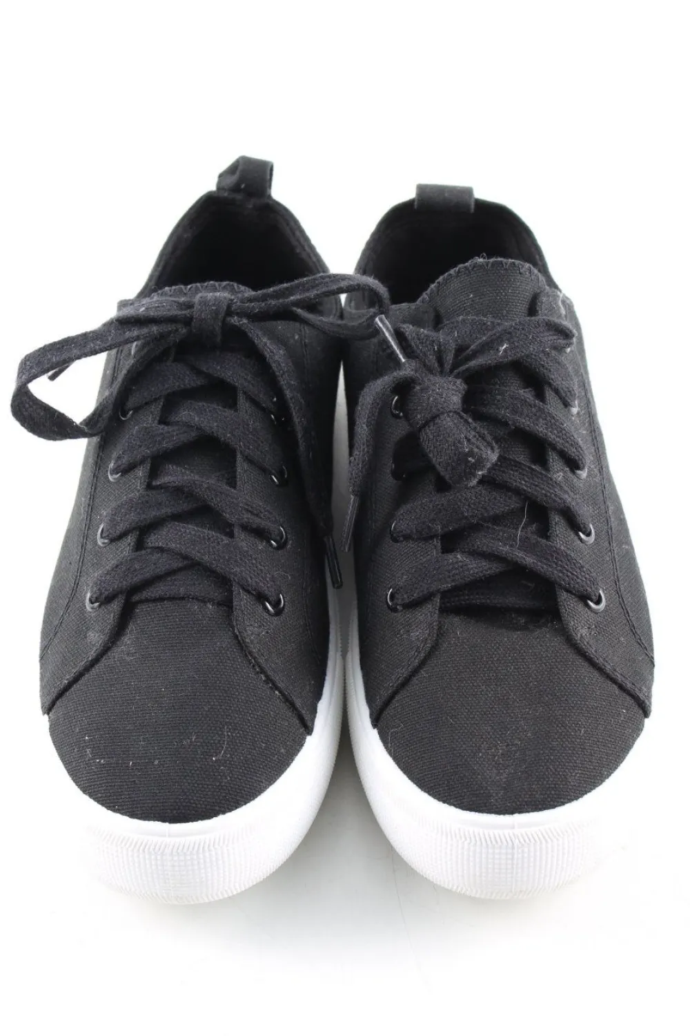 Halbschuhe>H&M Schnürschuhe Größe 37 schwarz