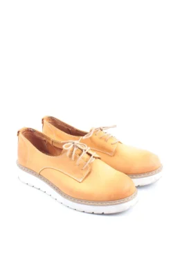Halbschuhe> Schnürschuhe Größe 37 hellorange