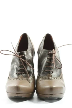 Halbschuhe>Buffalo Schnürschuhe Größe 38 braun