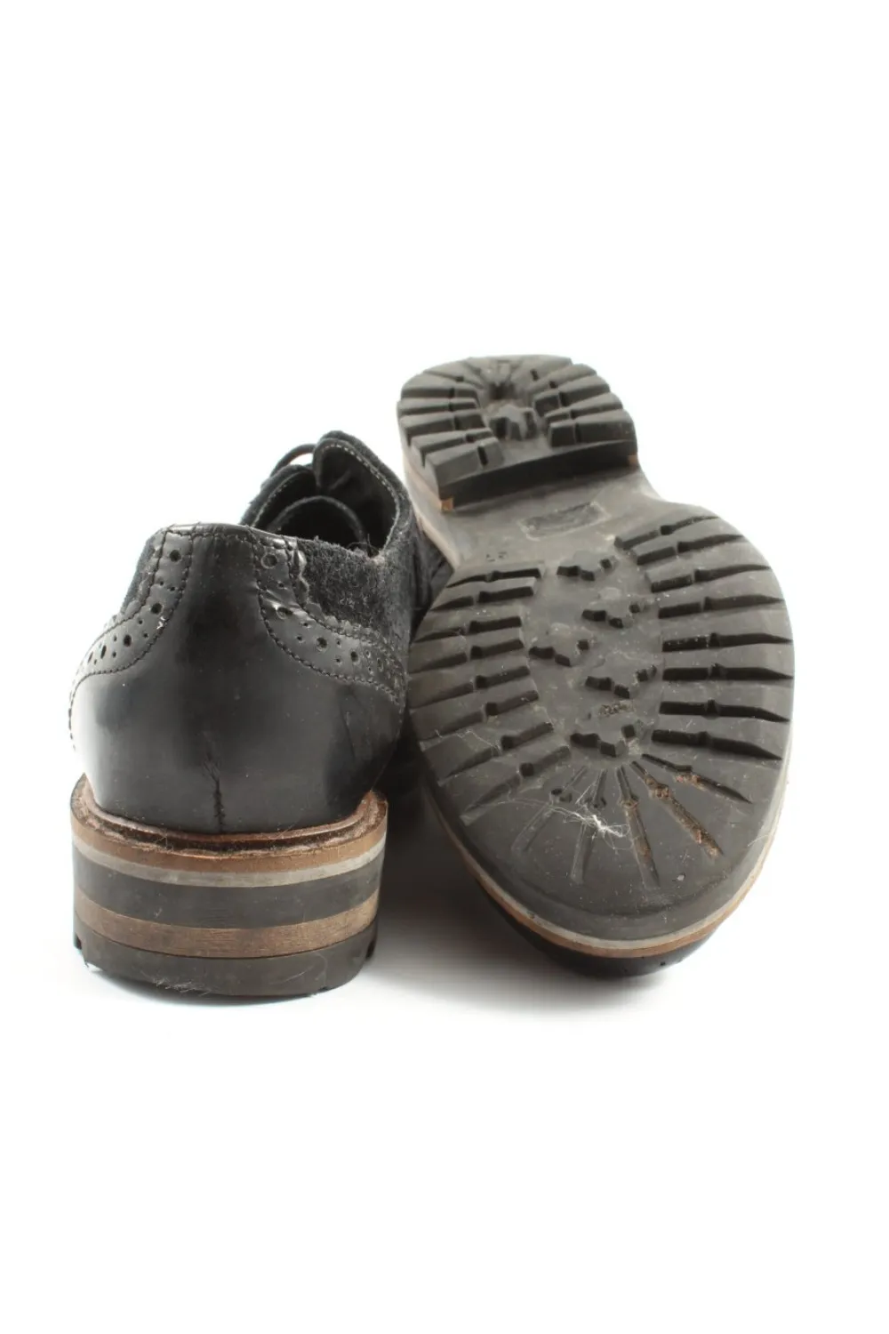 Halbschuhe>Drievholt Schnürschuhe Größe 37 schwarz