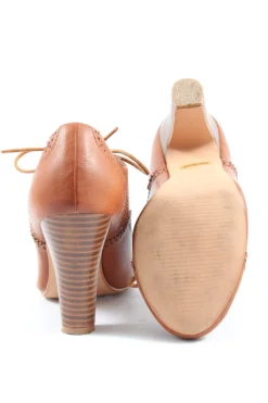 Halbschuhe> Schnürschuhe Größe 36 hellorange