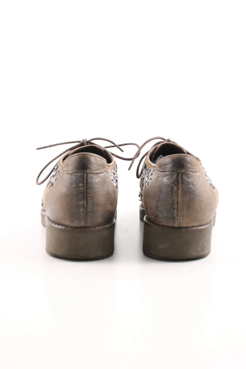 Schnürschuhe Größe 38-Cafu00e9 Noir Online