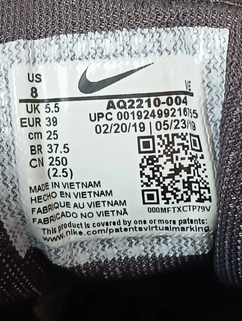 Sneaker>Nike Schnürsneaker Größe 39 schwarz