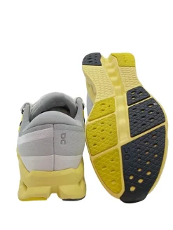 Sneaker>On Running Schnürsneaker Größe 38 hellgraublassgelb