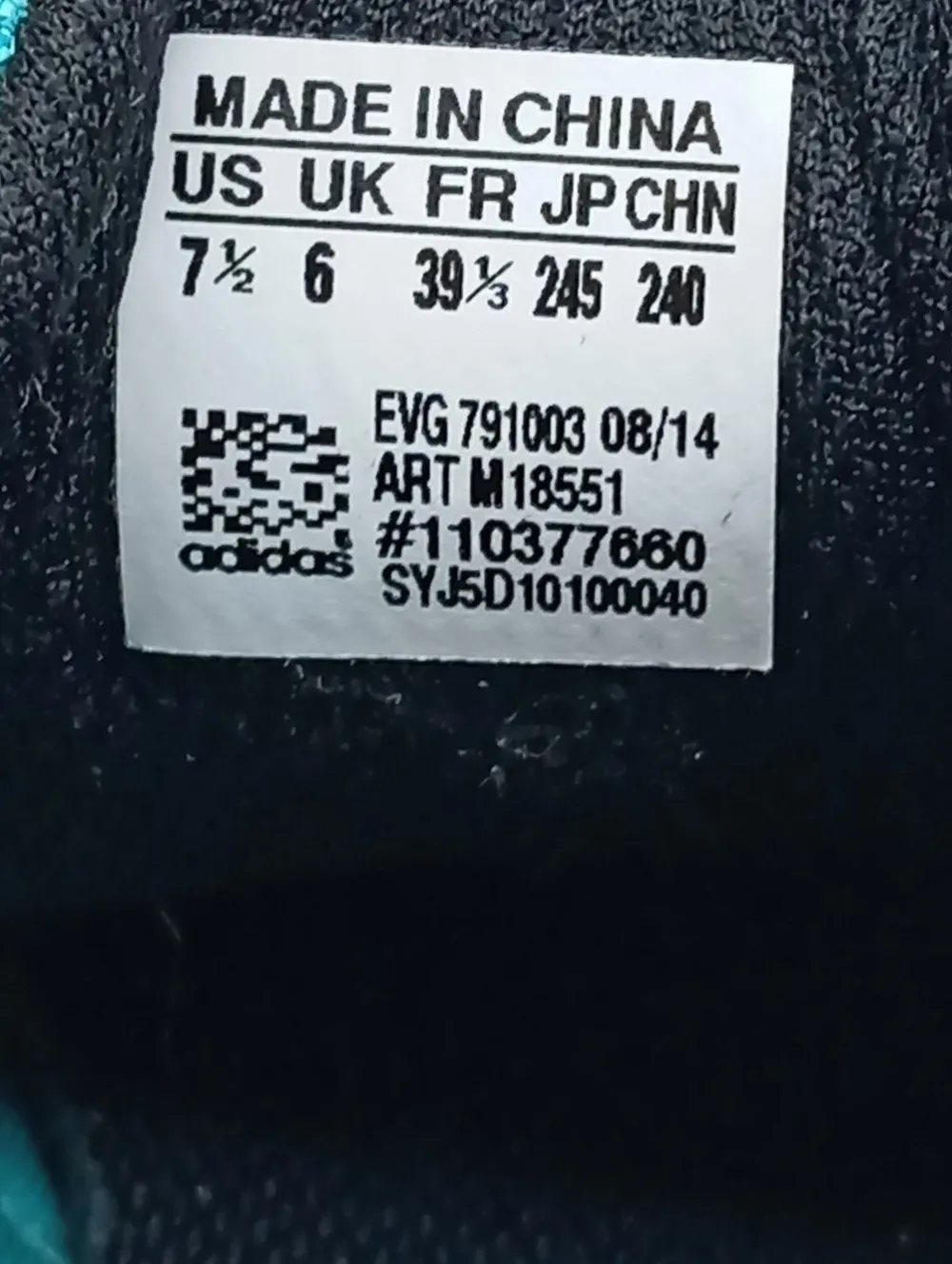 Schnürsneaker Größe 38,5-Adidas