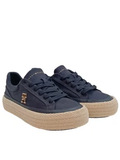 Sneaker>Tommy Hilfiger Schnürsneaker Größe 36 schwarz