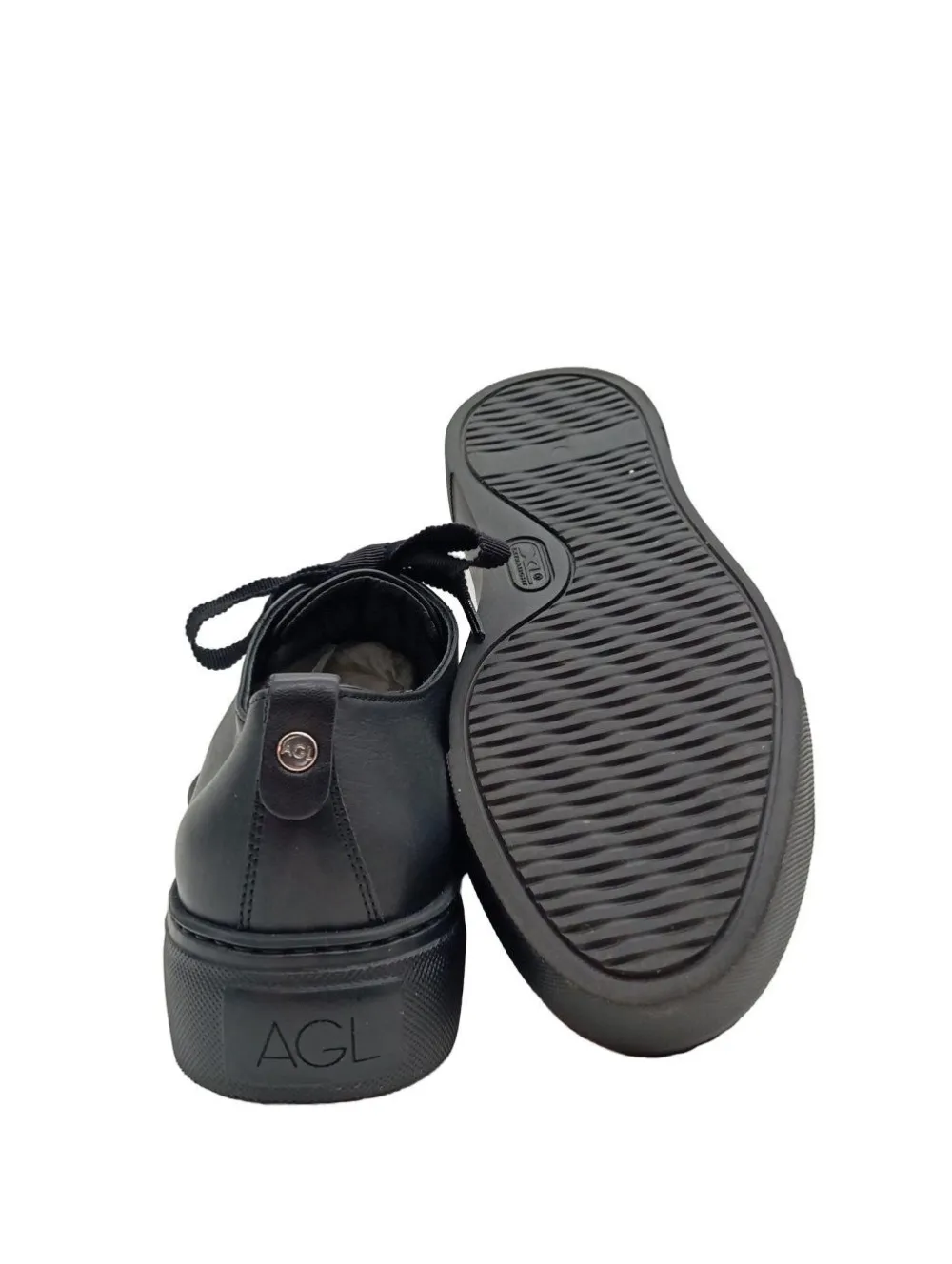 Sneaker>AGL Schnürsneaker Größe 38,5 schwarz