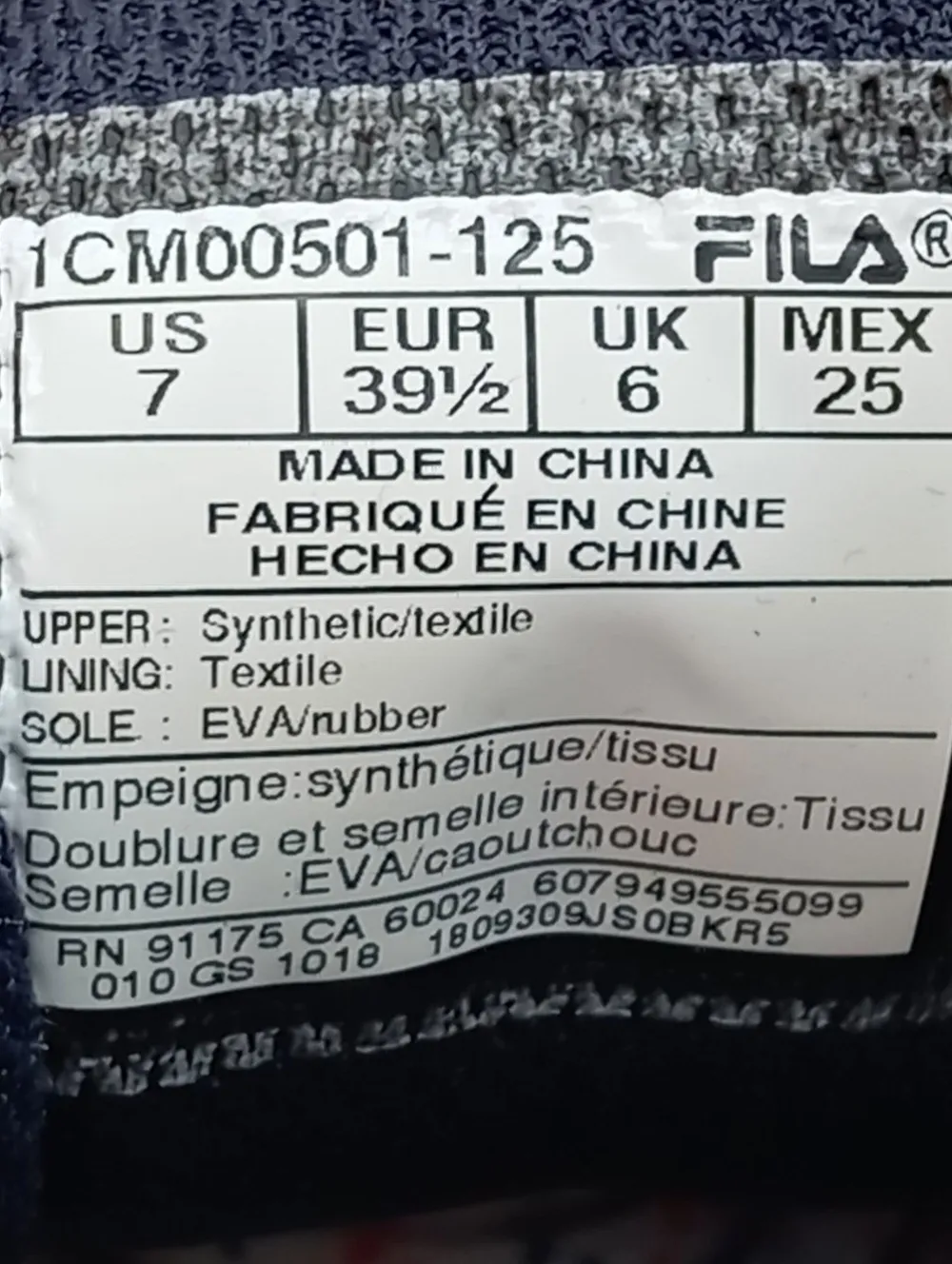 Sneaker>Fila Schnürsneaker Größe 39,5