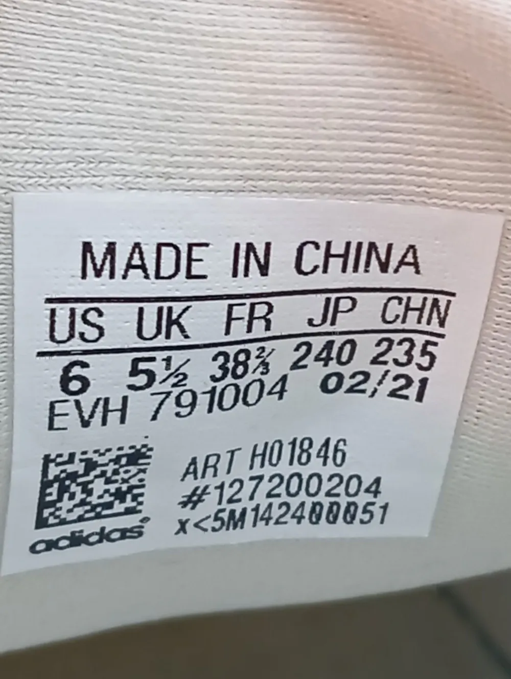 Sneaker>Adidas Schnürsneaker Größe 37 blassgelb