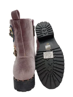 Stiefeletten>Xyxyx Schnür-Stiefeletten Größe 40 lila