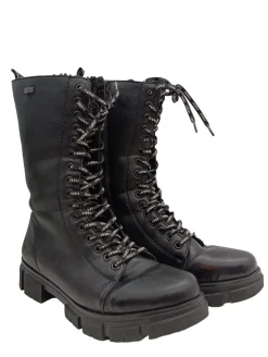 Stiefeletten>Rieker Schnür-Stiefeletten Größe 40 schwarz