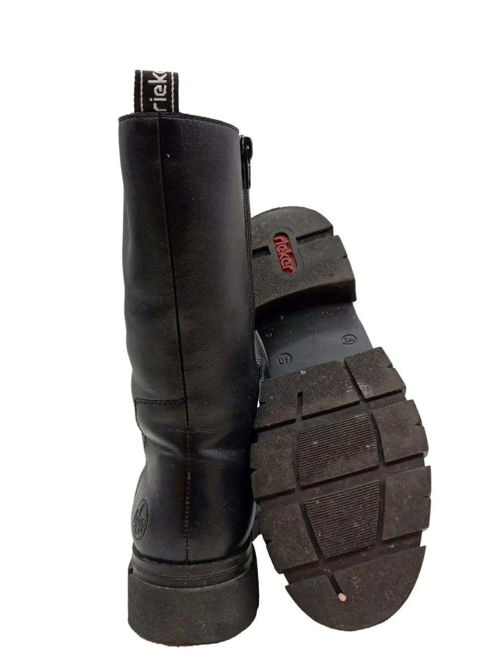 Stiefeletten>Rieker Schnür-Stiefeletten Größe 40 schwarz