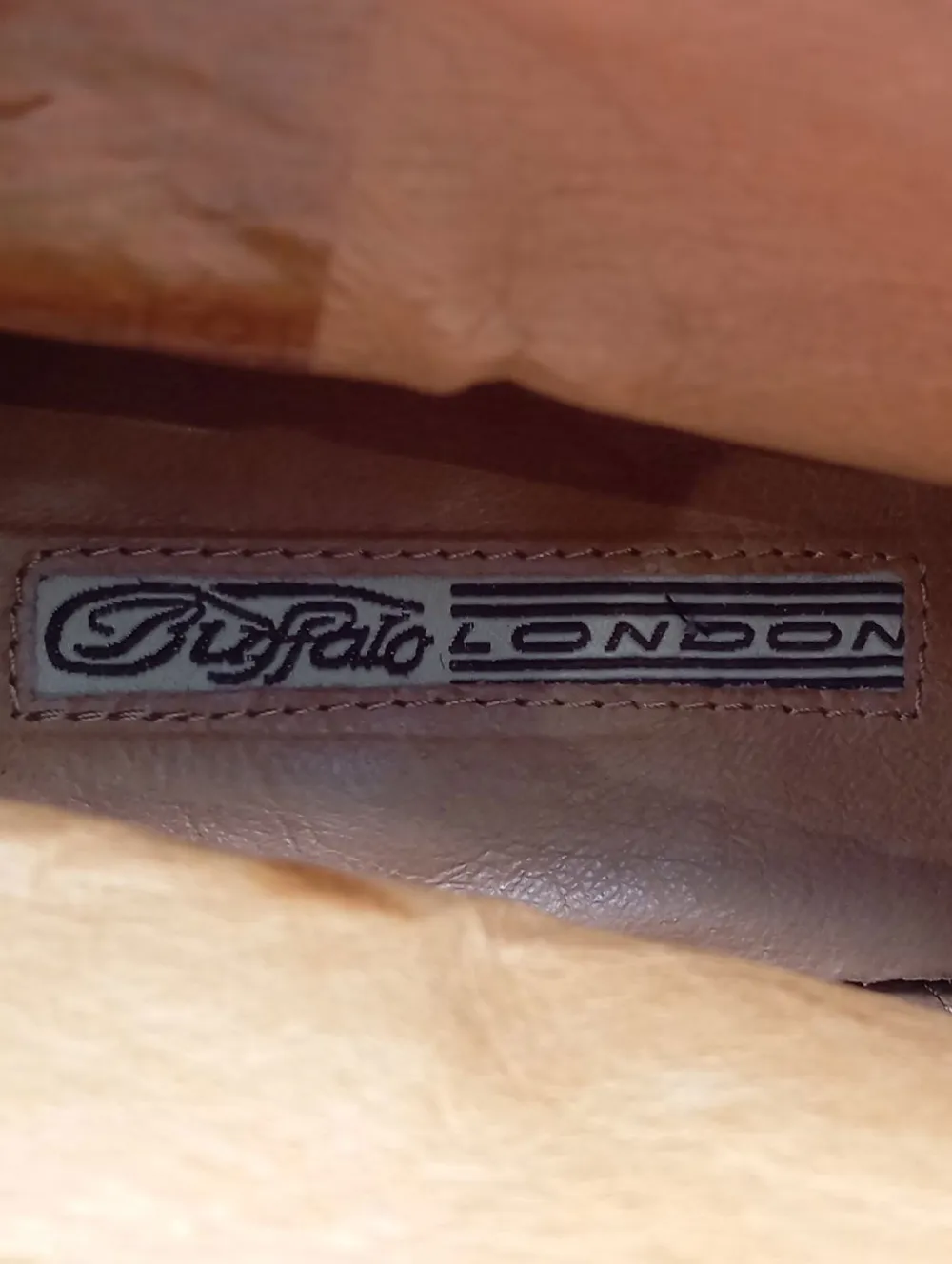 Stiefeletten>Buffalo London Schnür-Stiefeletten Größe 41 braun