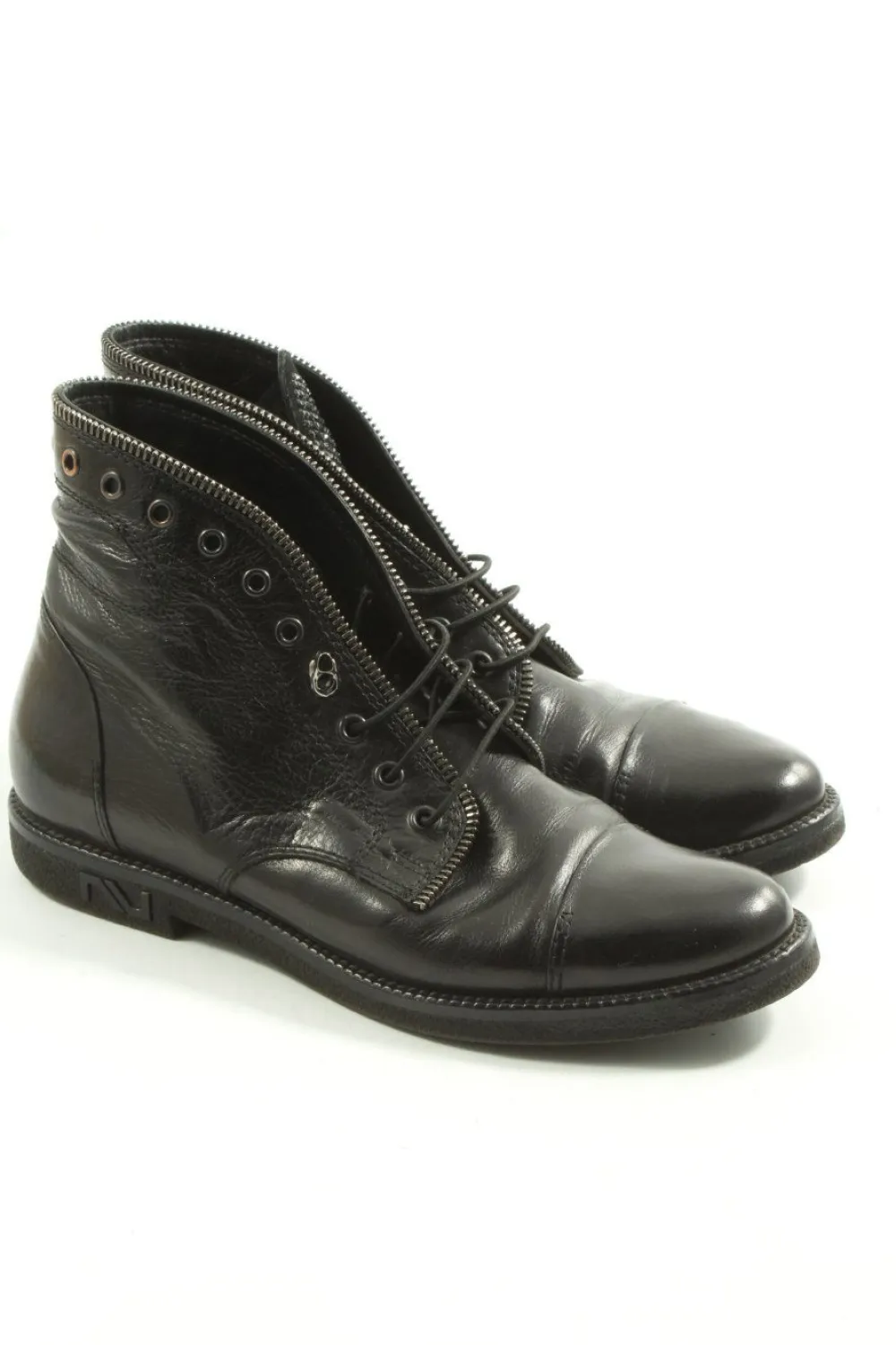Stiefeletten>Nursace Schnür-Stiefeletten Größe 36 schwarz