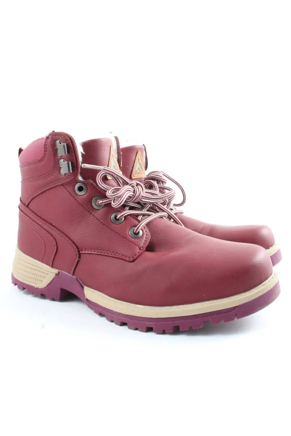Stiefeletten>MishanSha Schnür-Stiefeletten Größe 40 pink