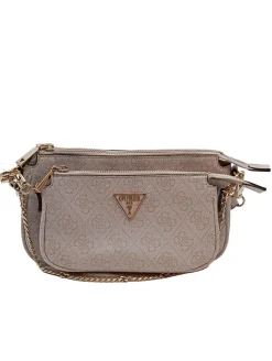 Schultertaschen>Guess Schultertasche nude