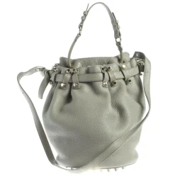 Schultertaschen>Alexander Wang Schultertasche grau