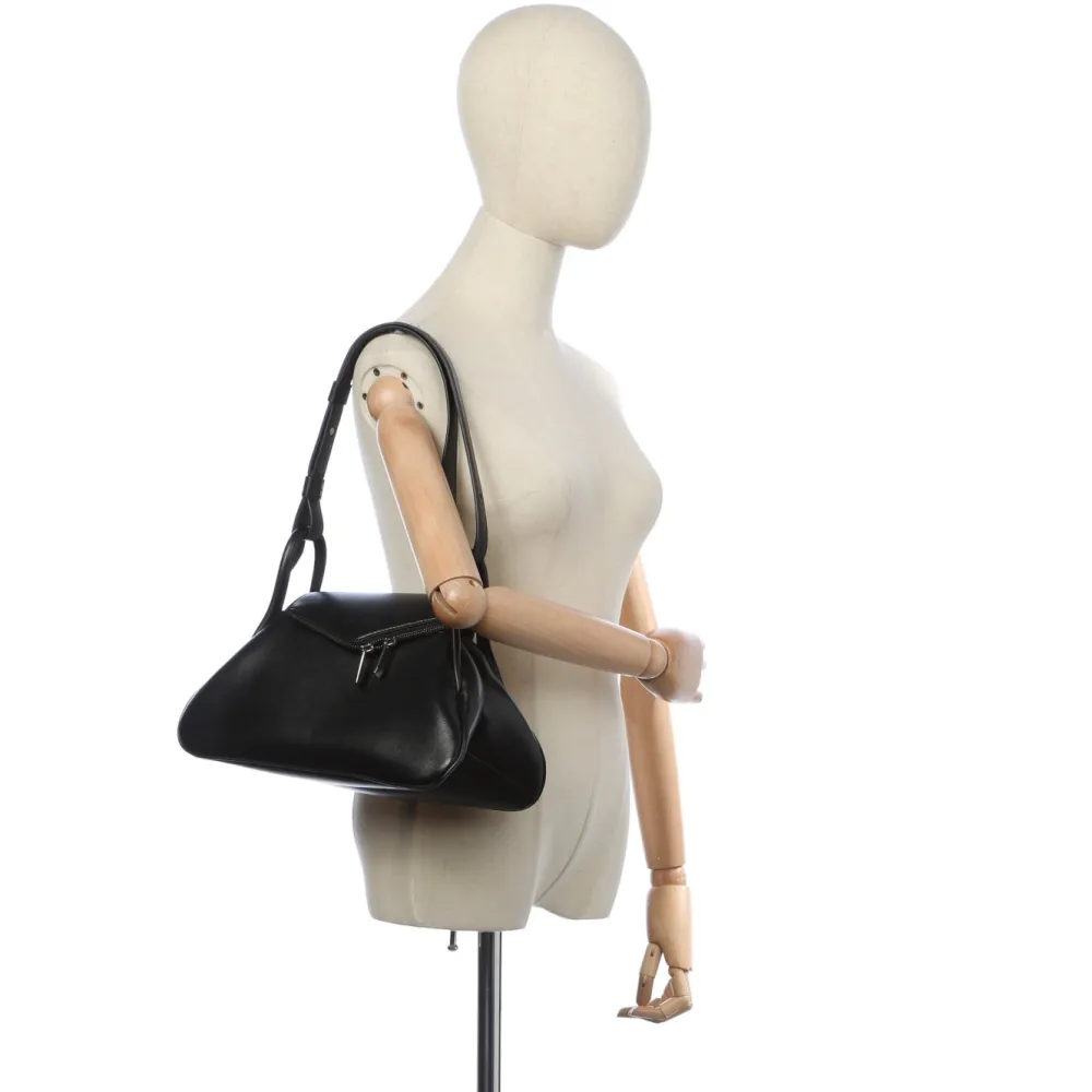 Schultertaschen>Amina Muaddi Schultertasche schwarz