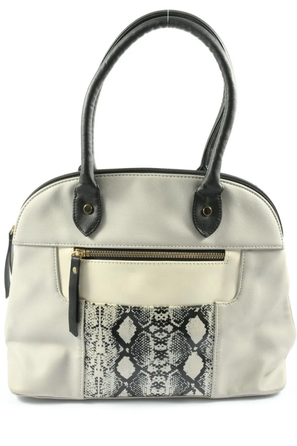 Schultertaschen>Atmosphere Schultertasche wollweißschwarz