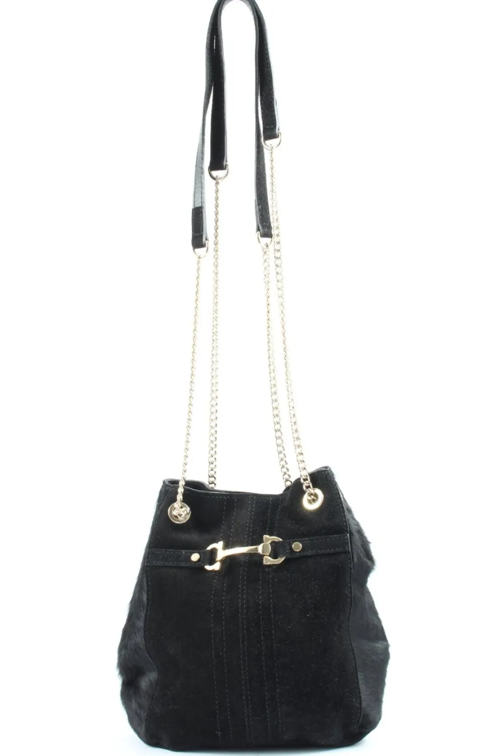 Schultertaschen>River Island Schultertasche schwarz