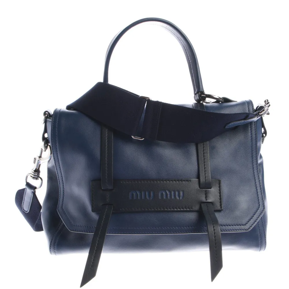 Schultertaschen>Miu Miu Schultertasche blau