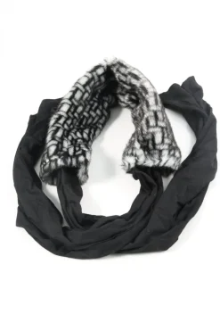 Tücher>Tuzzi Schultertuch schwarzweiß