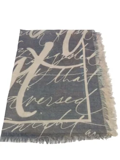 Tücher>Bianca Schultertuch wollweißhellgrau