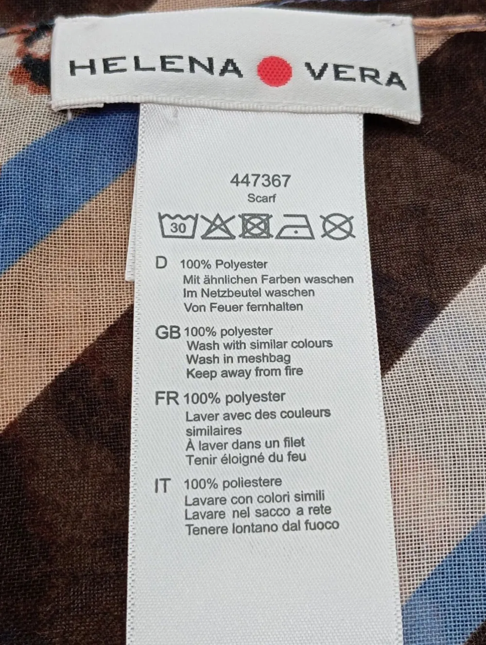 Schultertuch-Helena Vera Hot
