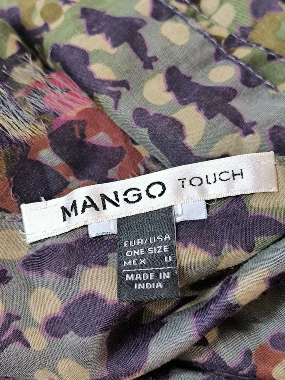 Tücher>Mango Schultertuch