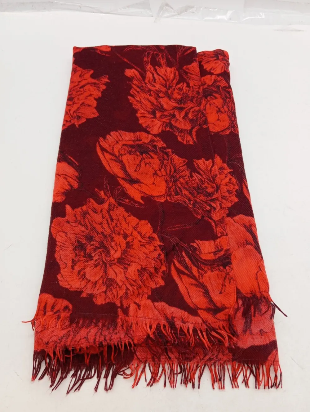 Tücher>H&M Schultertuch rot