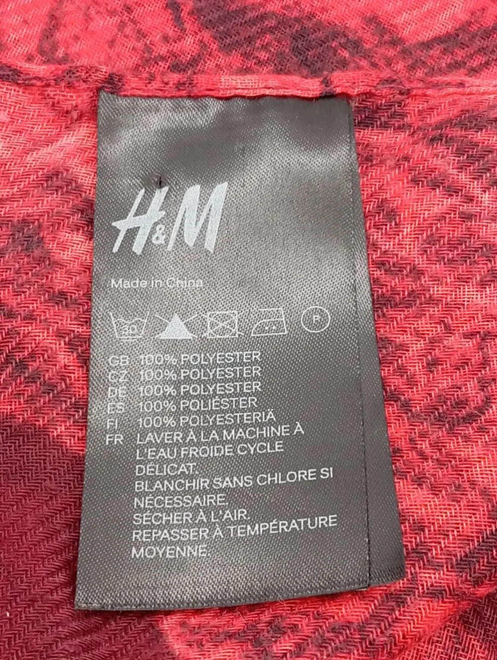 Tücher>H&M Schultertuch rot