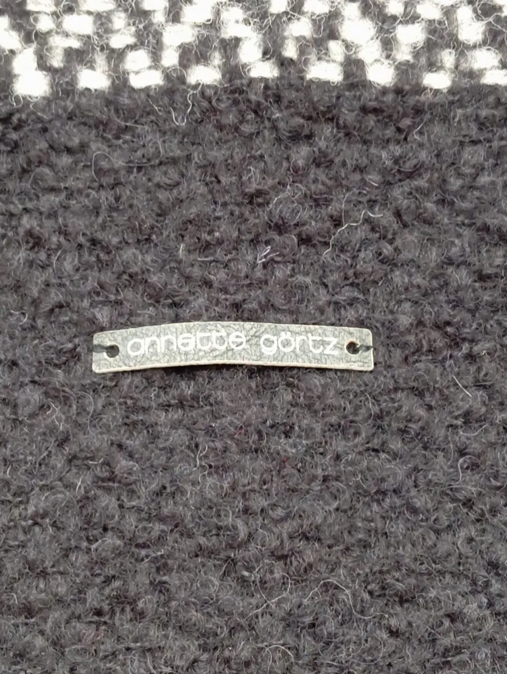 Tücher>Annette Gu00f6rtz Schultertuch hellgrau