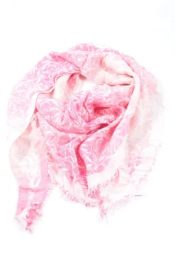 Tücher>Chervo Schultertuch pinkweiß