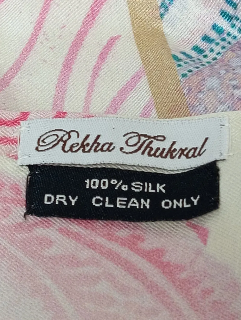 Seidenschal-Rekha Thukral Sale