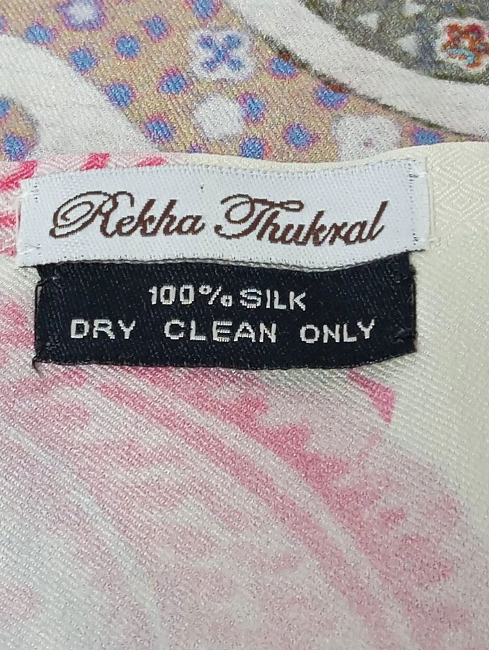 Seidenschal-Rekha Thukral Sale