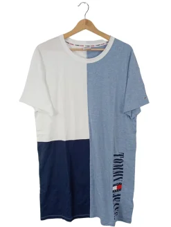 Kleider>Tommy Hilfiger Shirtkleid Größe 38 blauweiß