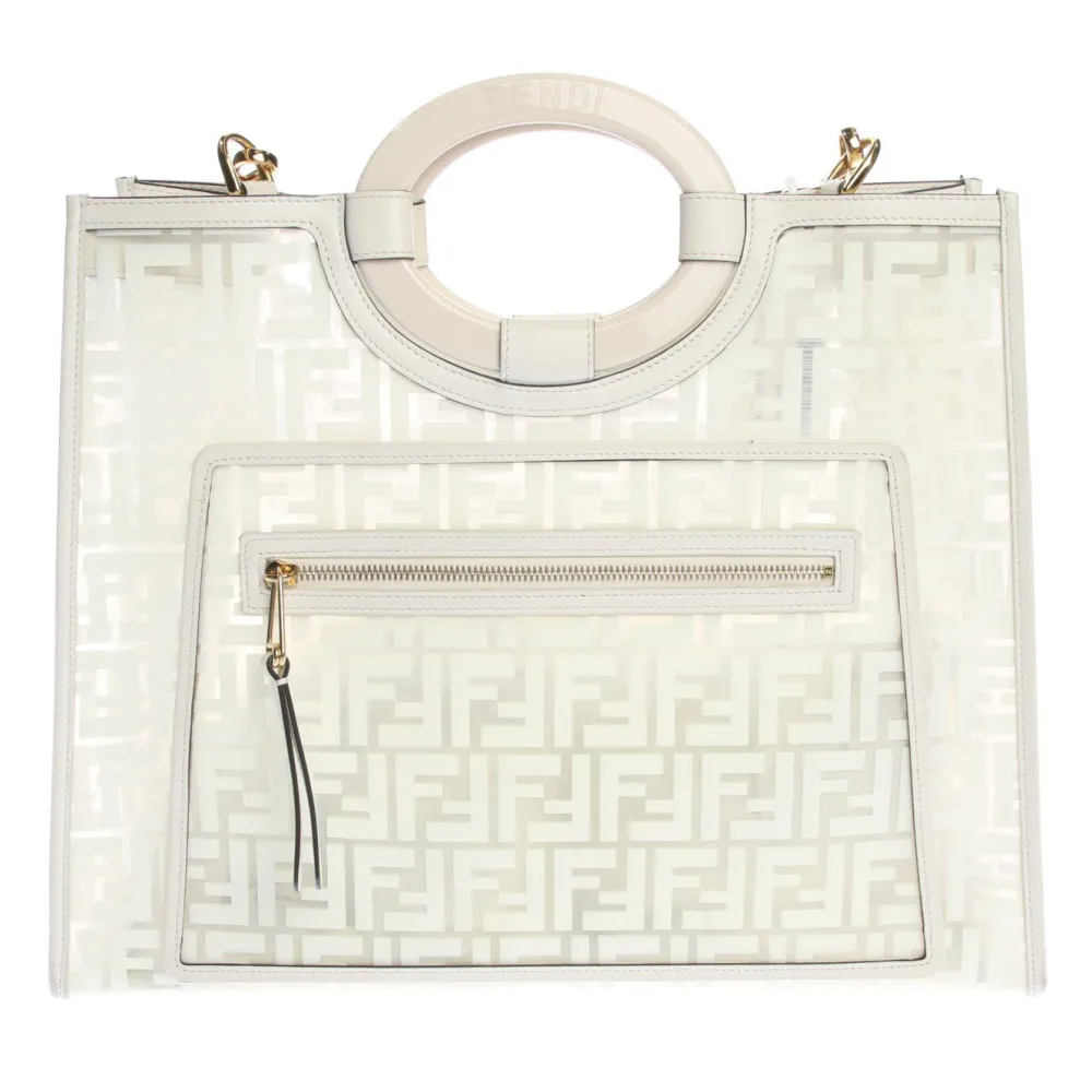 Shopper>Fendi Shopper weiß