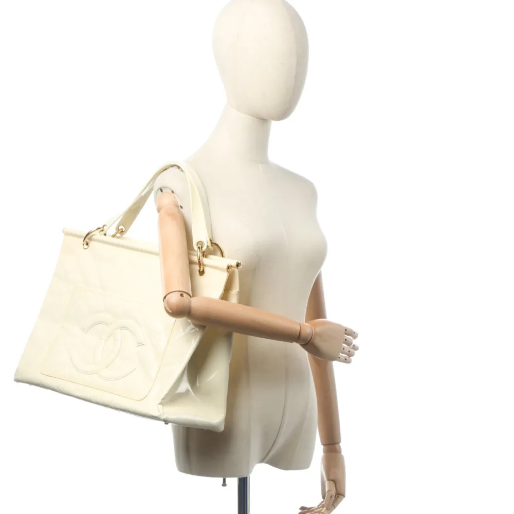 Shopper>Chanel Shopper weiß