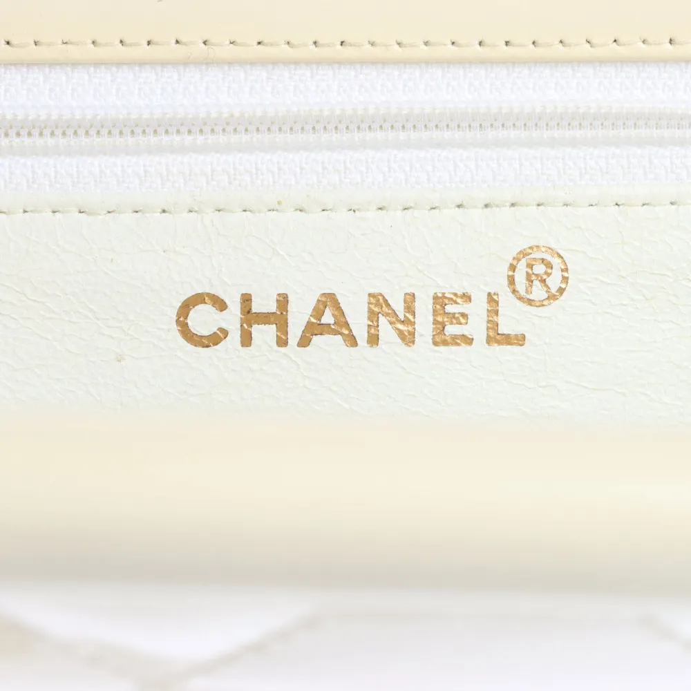 Shopper>Chanel Shopper weiß