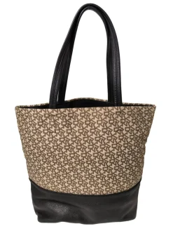 Shopper>DKNY Shopper wollweißschwarz