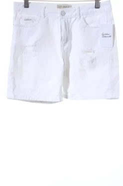 Hosen>Zara Basic Shorts Größe 34 hellbeige