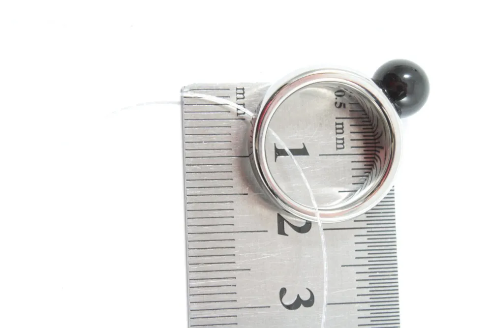 Ringe>Fossil Silberring Größe 50 silberfarbenschwarz