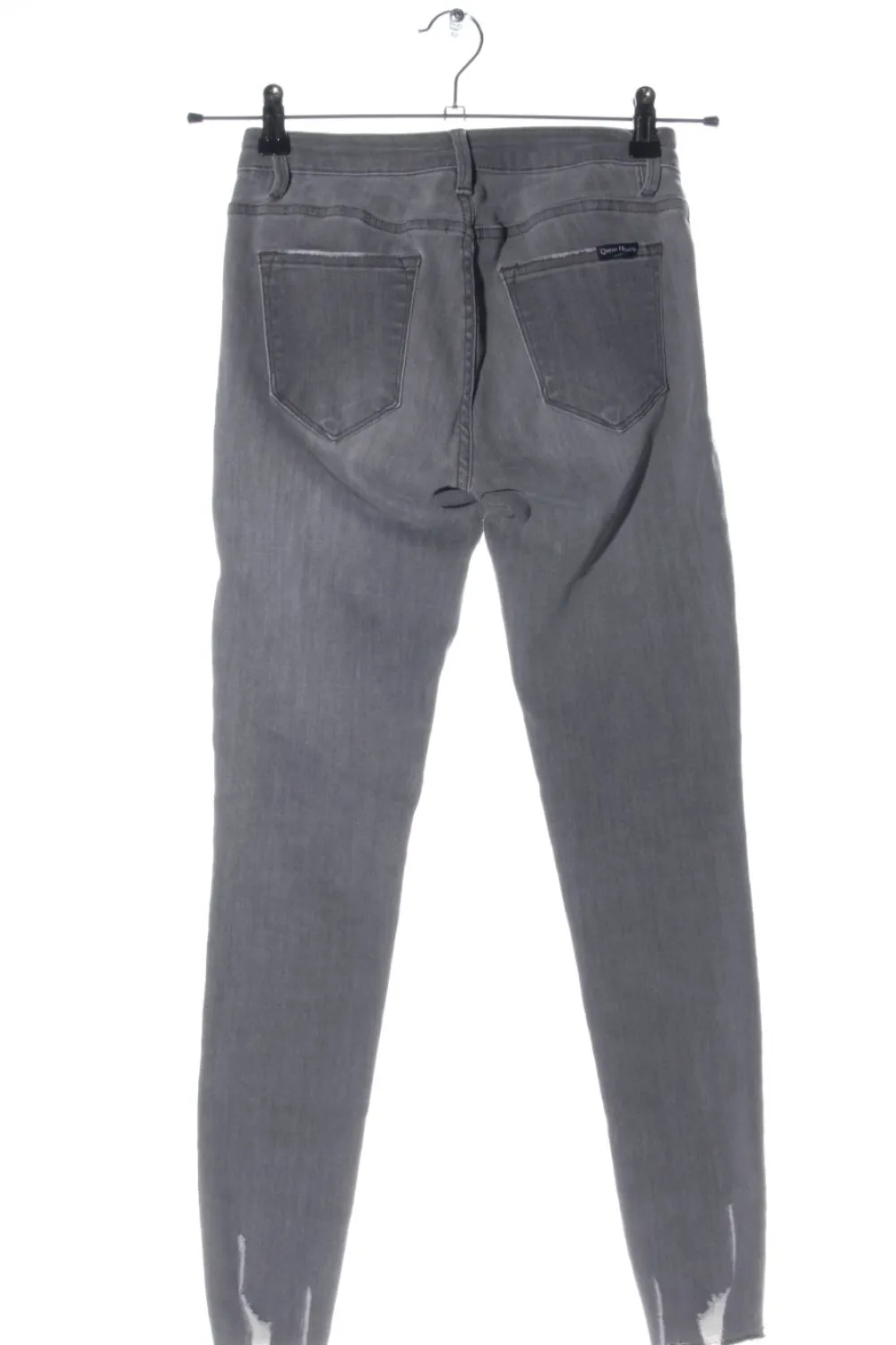 Jeans>Queen Hearts Paris Skinny Jeans Größe 36 hellgrau